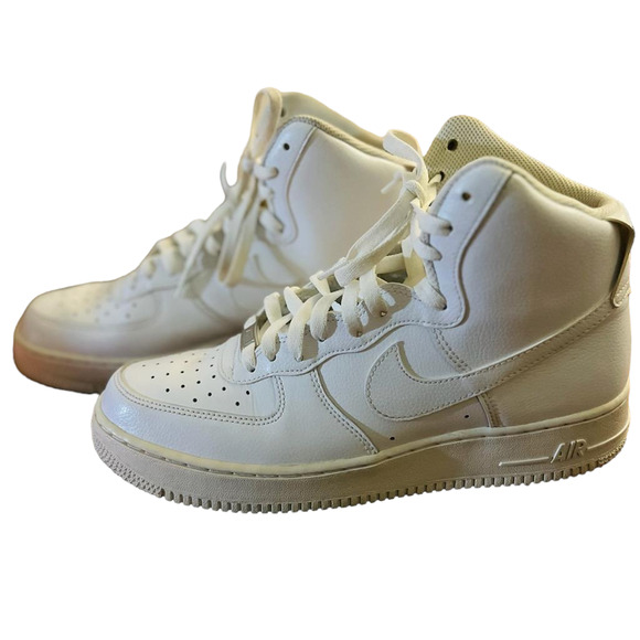 Nike Air Force 1 High White 315121-115/Size 7 - Picture 5 of 8
